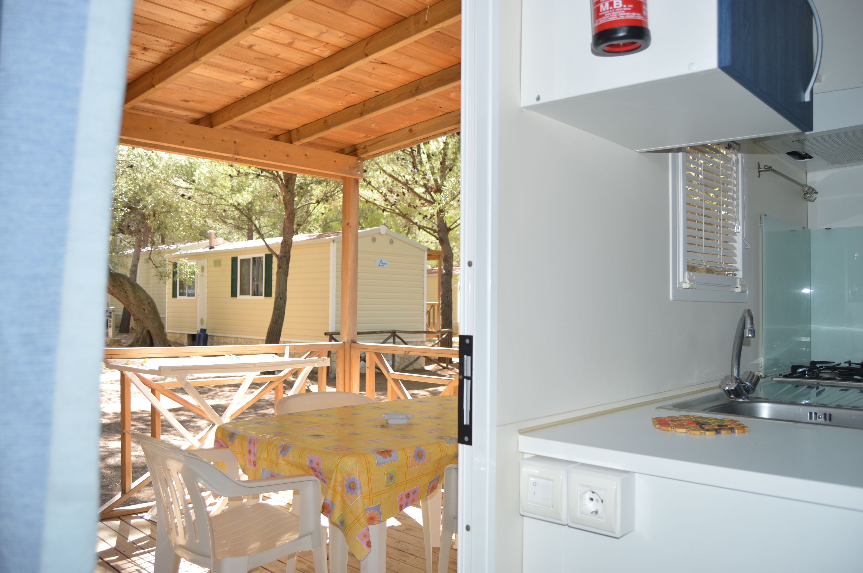 Case mobili a vieste mare, vacanze in campeggio in comodità Mobili cucina casa mare